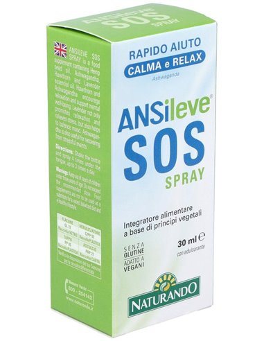 Ansileve Sos Spray 30Ml. Sg Vegan de Naturando