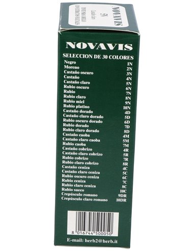 Tinte Novavis 5N Castaño Claro 120Ml de Novavis