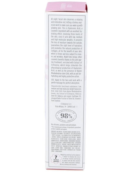 Acido Hialuronico Crema Facial Noche Antiedad 50Ml de L´Erbolario