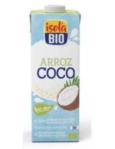Bebida Vegetal De Arroz Coco Tropical 1Lt de Isola
