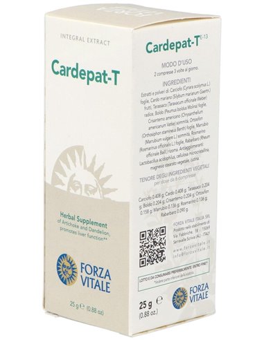 Cardepat-T Carciofo Composto Hepatico 25Gr.Comp. de Forza Vitale