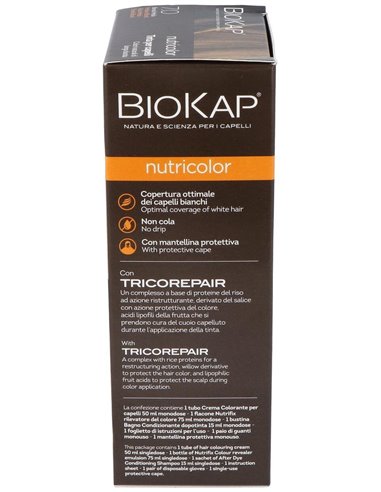 Nutricolor 7.0 Rubio Medio 140 ml      de Biokap