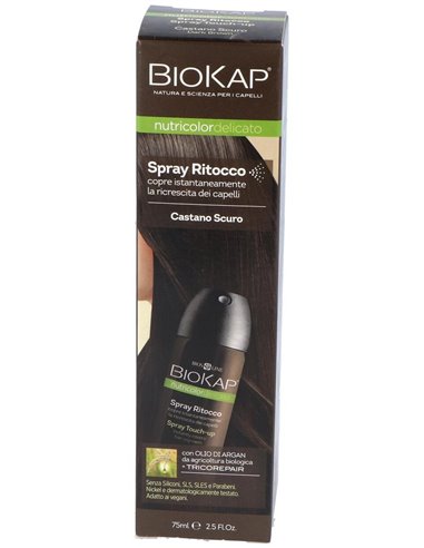 Spray Touchp-Up Castaño Oscuro de Biokap