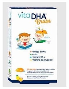 Vitadha Brain Fresa-Limon 30Comp. Mast. de Uga Nutraceuticals