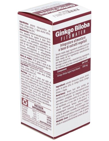 Ginkgo Biloba Ginkgo Biloba Extract Fitomater 50Ml de Erbenobili