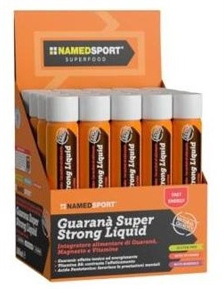 Guarana Super Strong 20Viales. de Named Sport