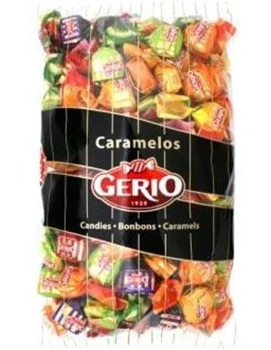 Caramelo Relleno Frutas 8 Sabores 1Kg. de Gerio