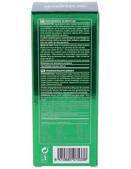 Hepalive (Ext.Alcachofa) 250Ml. de Marnys