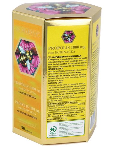 Propoleo 1000Mg.Con Echinacea  90Perlas de Marnys