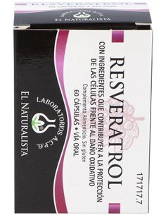 Resveratrol 60Cap. de El Naturalista