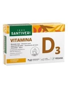 Vitamina D3 60Comp. de Santiveri