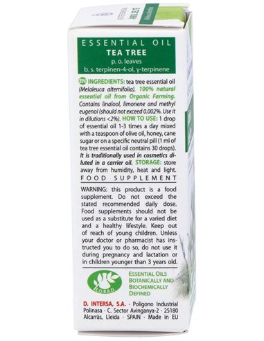 Aceite Esencial Arbol Del Te Bio 10 Ml de Esential Aroms
