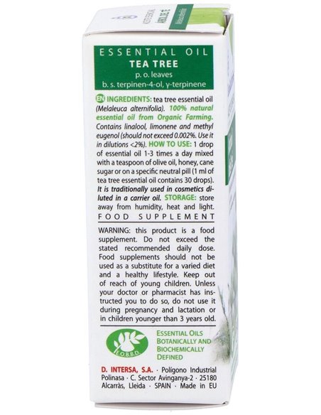 Aceite Esencial Arbol Del Te Bio 10 Ml de Esential Aroms