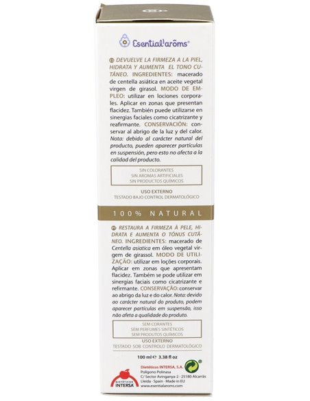 Centella Asiatica Extracto Lipidico 100Ml. de Esential Aroms