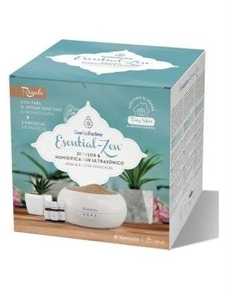 Humidificador Esential Zen 250Ml. + 3 Sinergias de Esential Aroms