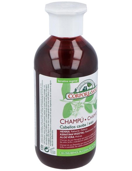 Champu Henna Caoba 300Ml. de Corpore Sano