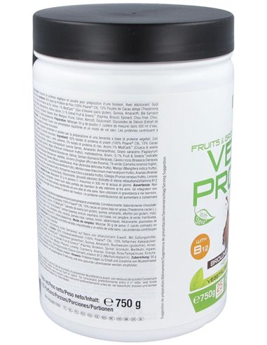 Weider Vegan Protein Chocolate 750Gr. de Weider