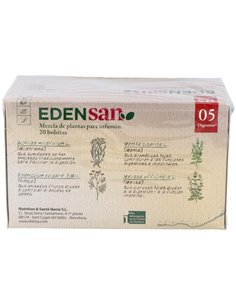 Edensan  Digestión 05  Envase 20 Filtros(20 Infusiones) de Edensan®
