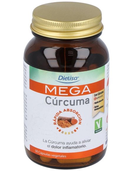 Mega Curcuma 50Cap. de Dietisa (Dielisa)