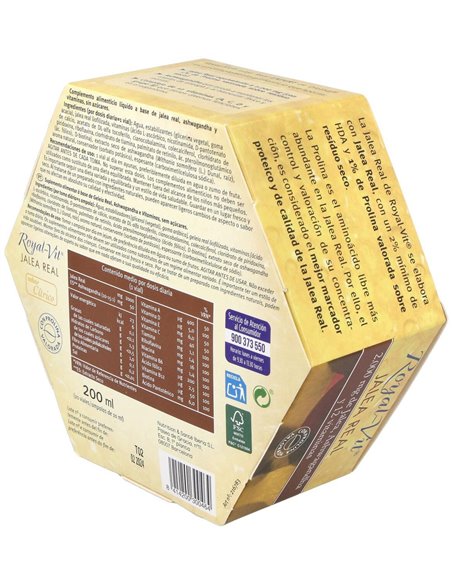 Royal- Vit Expert Envase Que Contiene 20 Viales de Royal-Vit®