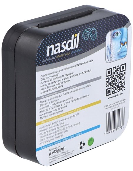 Nasdil Fusion Dilatador Nasal Deporte Ronquido 1Ud de Nasdil