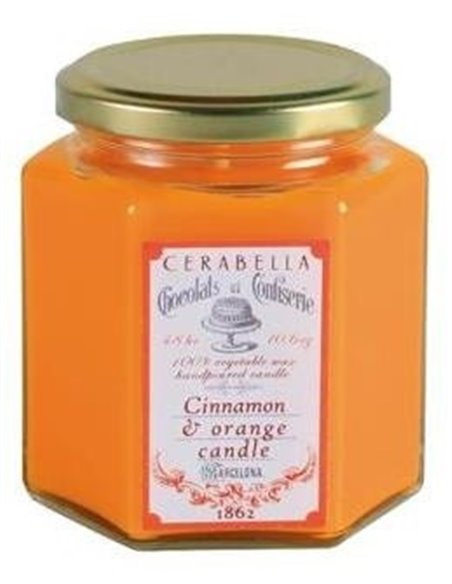 Vela Tarro Sucreg11 Cinnamon-Orange 8X10Cm 1Ud. de Cerabella