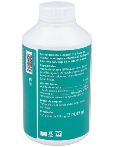 Vita Woman Onagra 450 Perlas de Eladiet