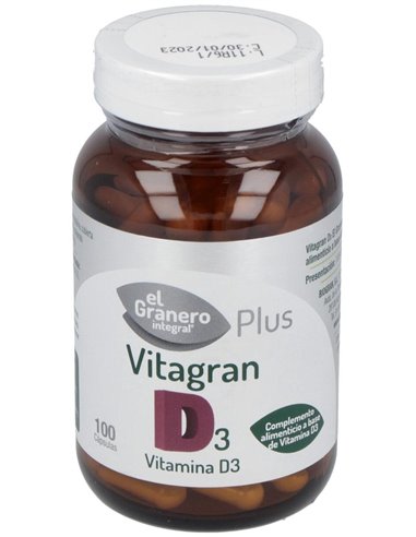 Vitagran D3 100Cap. de El Granero