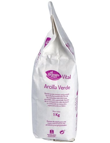 Arcilla Verde 1Kg. de El Granero