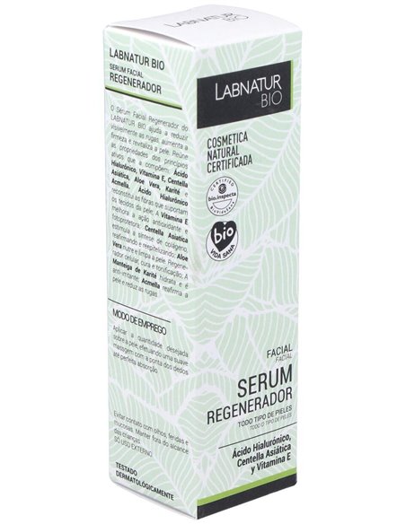 Serum Facial Regenerador Centella Asiatica 30M Bio de Labnatur Bio