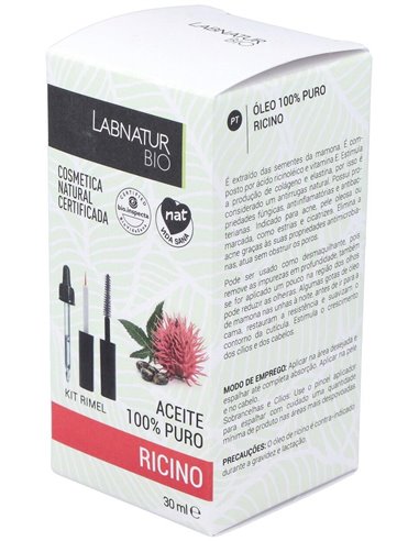 Ricino Aceite 30Ml.+ Kit Rimel de Labnatur Bio