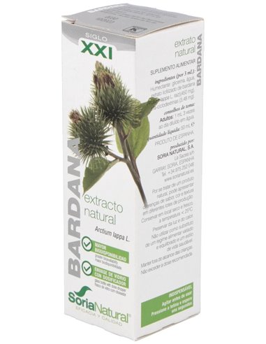Ext. Bardana Xxi 50Ml. S/Al de Soria Natural