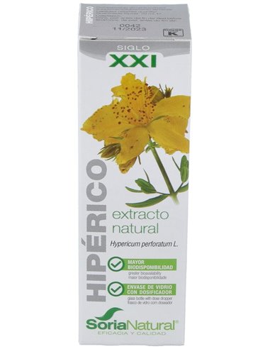 Ext. Hiperico Xxi 50Ml. S/Al de Soria Natural
