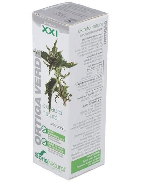 Ext. Ortiga Verde Xxi 50Ml. S/Al de Soria Natural