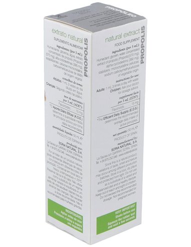 Ext. Propoleo Xxi 50Ml. S/Al de Soria Natural