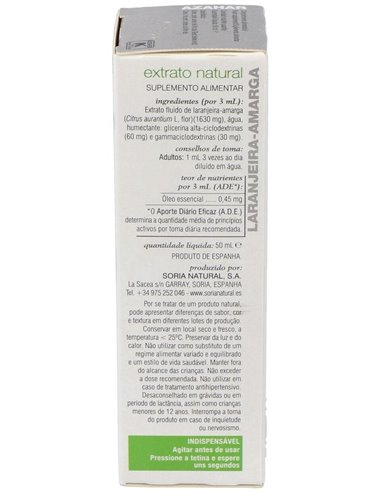 Ext. Azahar Xxi 50Ml. S/Al de Soria Natural