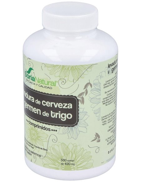 Germen Trigo-Levadura Cerveza Comprimido de Alecosor Soria Natural