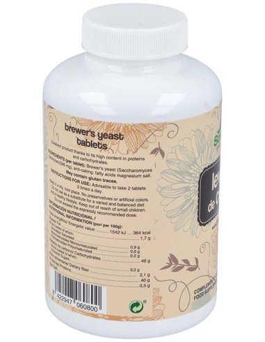 Levadura De Cerveza 500Comp. de Soria Natural