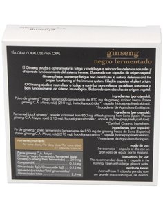 Ginseng Negro Fermentado 24Cap. de Soria Natural
