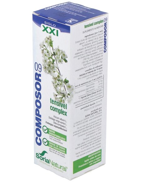 Composor 09 Tensivel Complex Xxi 50Ml. de Soria Natural