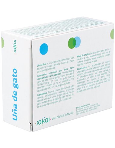 Uña De Gato 60Cap. de Sakai