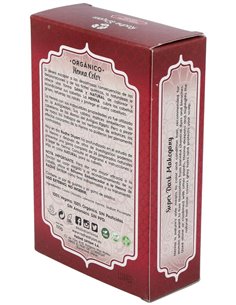 Henna Polvo Super Caoba Oscuro 100Gr. de Radhe Shyam