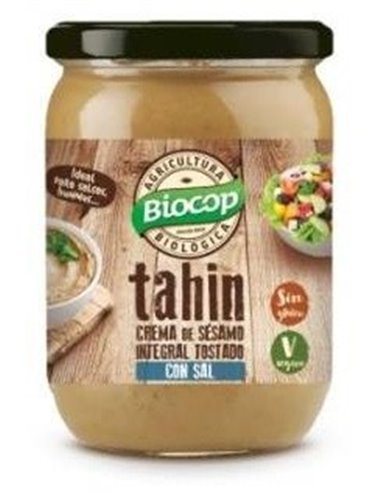 Tahin Tostado 500Gr. Bio Con Sal de Biocop