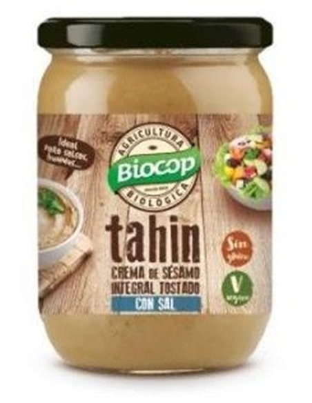 Tahin Tostado 500Gr. Bio Con Sal de Biocop