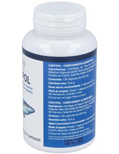 Cartipol (Cartilago De Tiburon 620Mg) 120Cap. de Plantapol