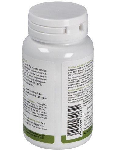 Colageno, Magnesio, Vitamina C y D (120 Comprimidos 600 Mg)                                                     de Plantapol