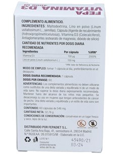Fepa-Vitamina D3 4000Ui 60Cap. de Fepadiet