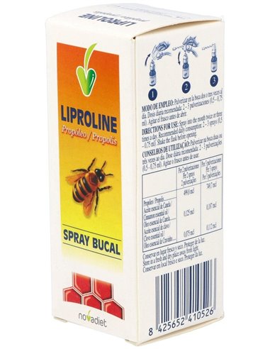 Liproline Spray Bucal Propoleo 15Ml. de Novadiet