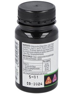 Ginkgo Biloba 30Cap. Elementales de Novadiet