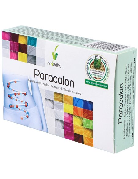 Paracolon Envase de 15 cápsulas vegetales. de Novadiet